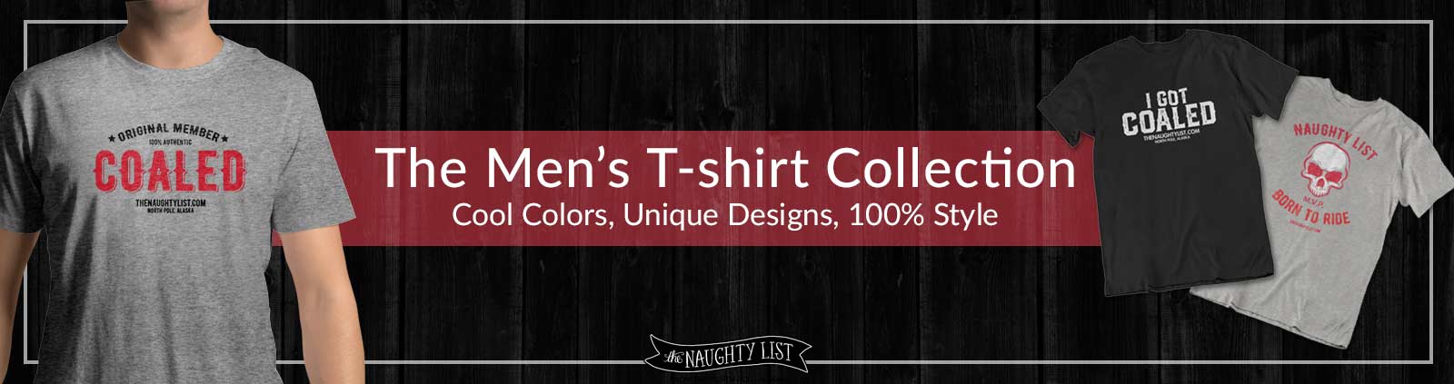 The Naughty List Men's T-shirt Collection