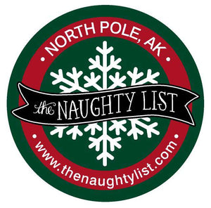 The Naughty List Sticker - The Naughty List