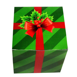 (SOAP) Christmas Lump of Coal Soap - "Mistletoe" Packaging