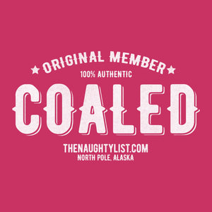 "Original Member" Coaled - Ladies Short Sleeve V-Neck T-Shirt